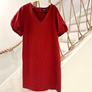 Sam Edelman Burgundy Cocktail Dress